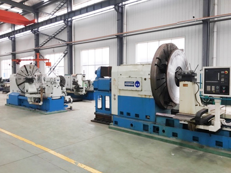 2 sets of 2-meter CNC end face lathe
